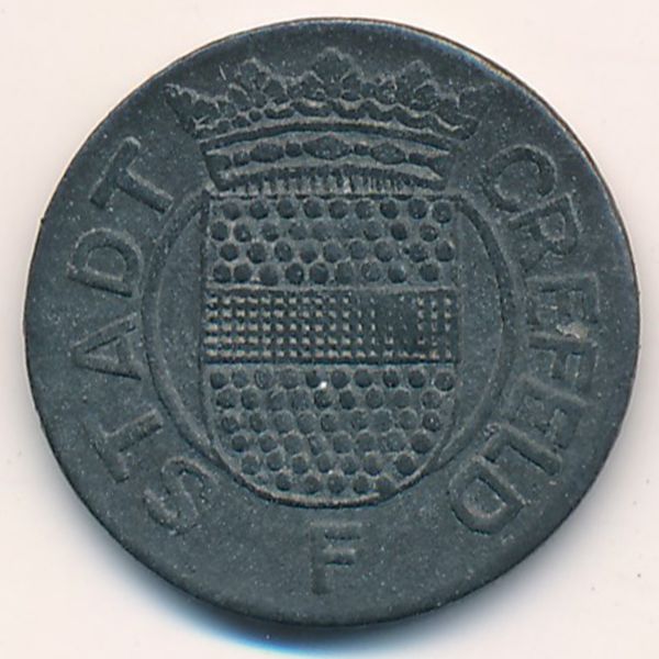 Крефельд., 5 пфеннигов (1919 г.)