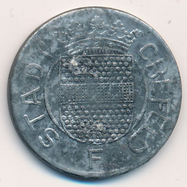 Крефельд., 10 пфеннигов (1919 г.)