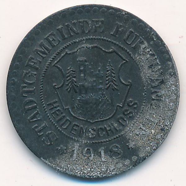 Фуртванген., 10 пфеннигов (1918 г.)