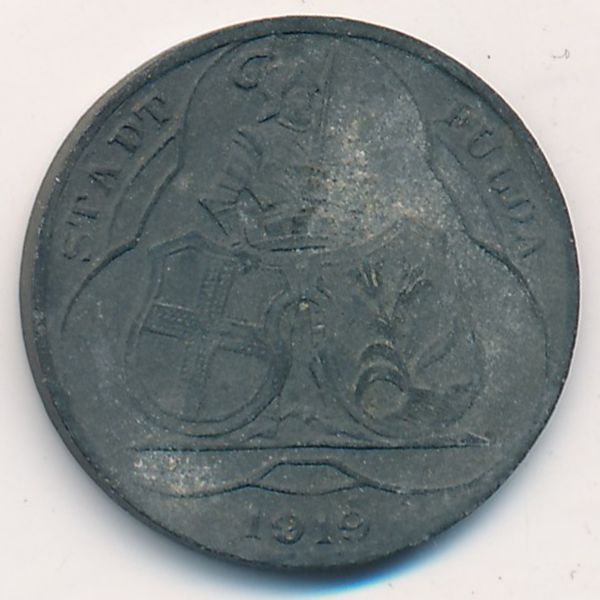 Фульда., 10 пфеннигов (1919 г.)