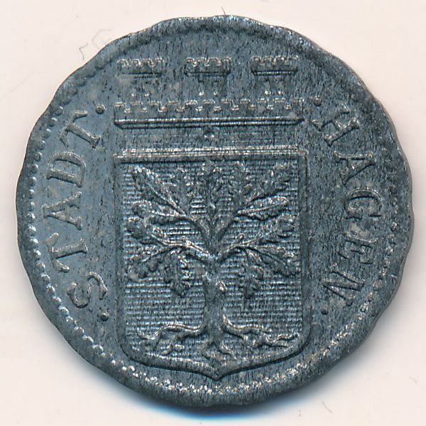 Хаген., 50 пфеннигов (1918 г.)