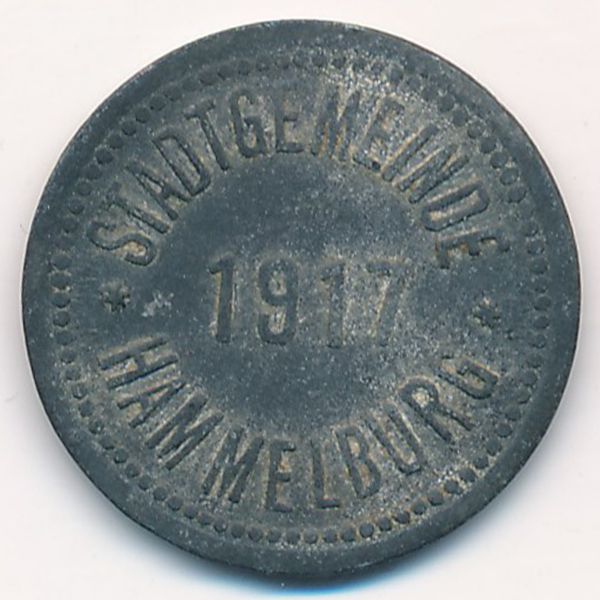 Хаммельбург., 5 пфеннигов (1917 г.)
