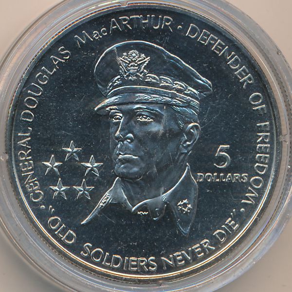 Ниуэ, 5 долларов (1989 г.)