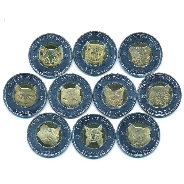 Пунтленд., Набор монет (2015 г.)