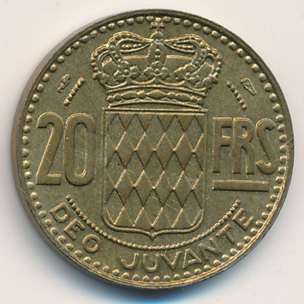 Монако, 20 франков (1950 г.)