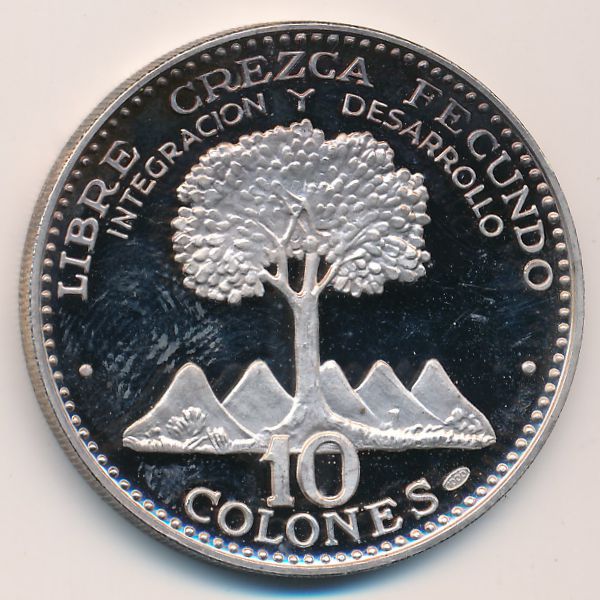 Коста-Рика, 10 колон (1970 г.)
