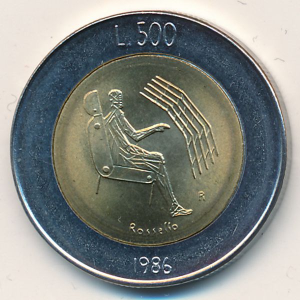 Сан-Марино, 500 лир (1986 г.)