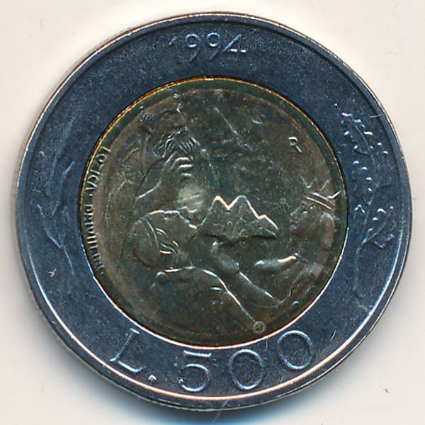 Сан-Марино, 500 лир (1994 г.)