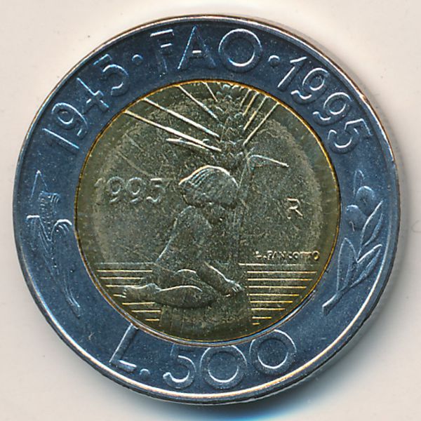 Сан-Марино, 500 лир (1995 г.)