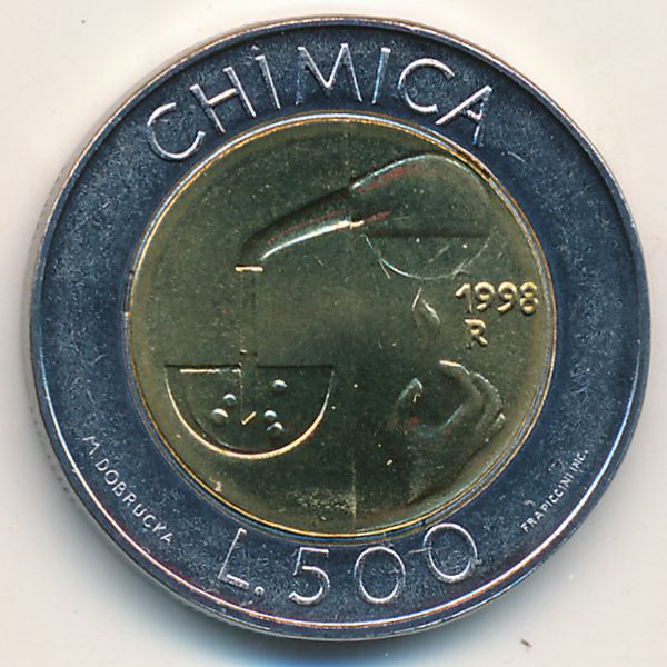 Сан-Марино, 500 лир (1998 г.)