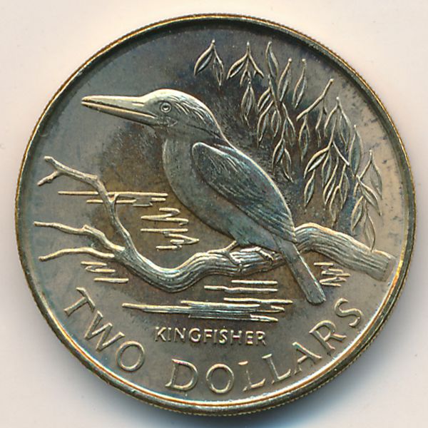 Новая Зеландия, 2 доллара (1993 г.)