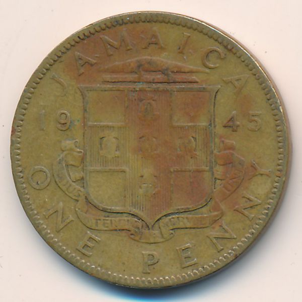 Ямайка, 1 пенни (1945 г.)