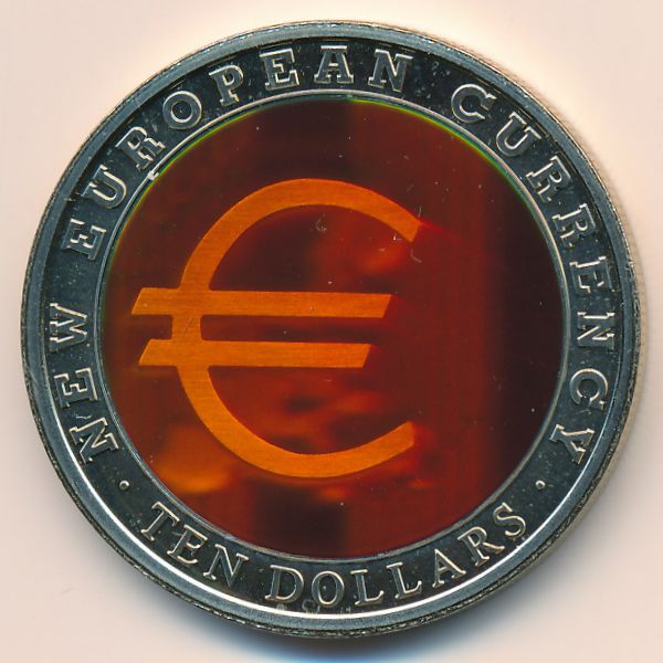 Либерия, 10 долларов (2003 г.)