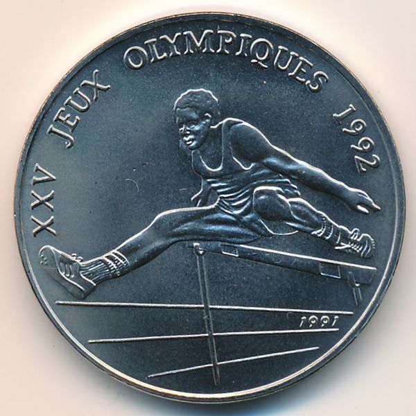 Конго, 100 франков (1991 г.)