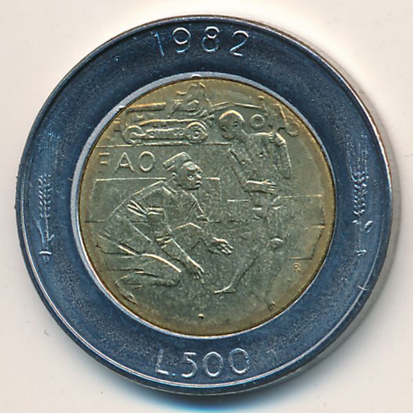 Сан-Марино, 500 лир (1982 г.)