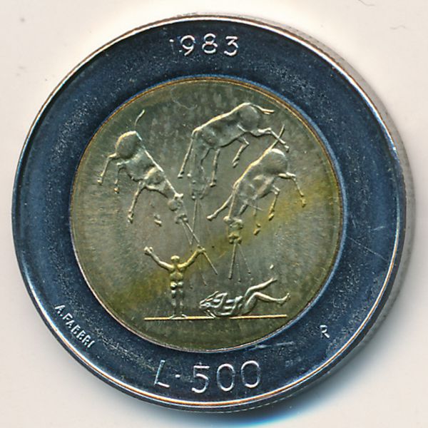 Сан-Марино, 500 лир (1983 г.)