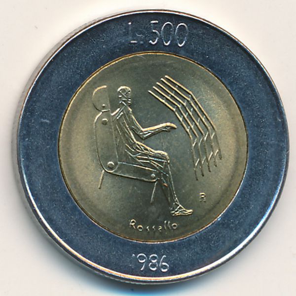 Сан-Марино, 500 лир (1986 г.)