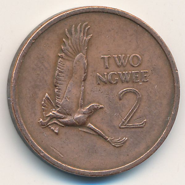 Замбия, 2 нгве (1982 г.)