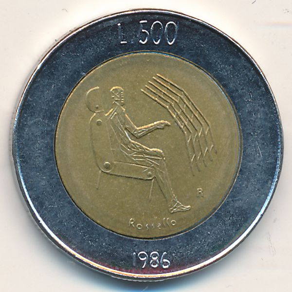 Сан-Марино, 500 лир (1986 г.)