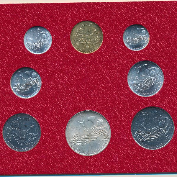 Ватикан, Набор монет (1969 г.)