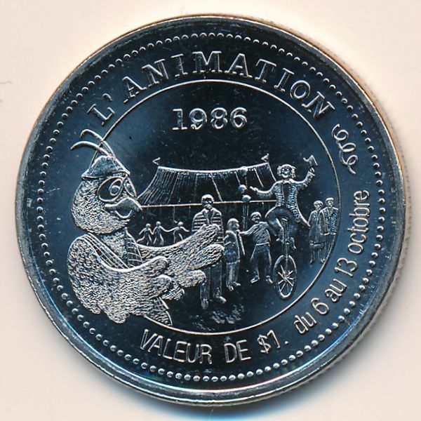 Канада., 1 доллар (1986 г.)