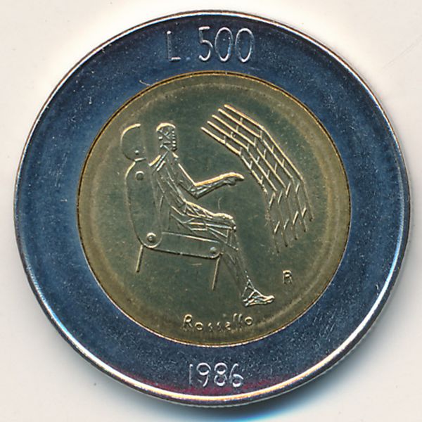 Сан-Марино, 500 лир (1986 г.)