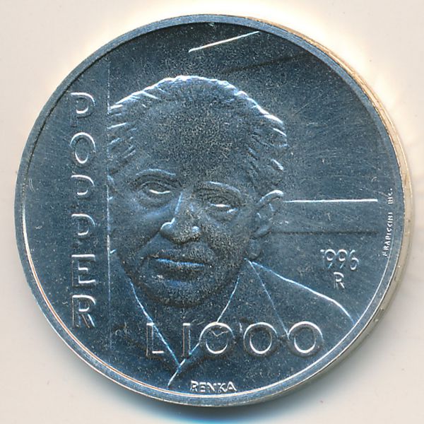 Сан-Марино, 1000 лир (1996 г.)