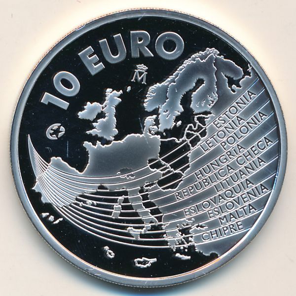 Испания, 10 евро (2004 г.)