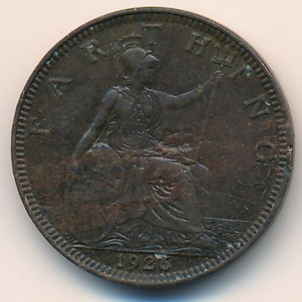 Великобритания, 1 фартинг (1926 г.)