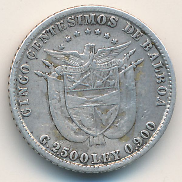 Панама, 10 сентесимо (1904 г.)