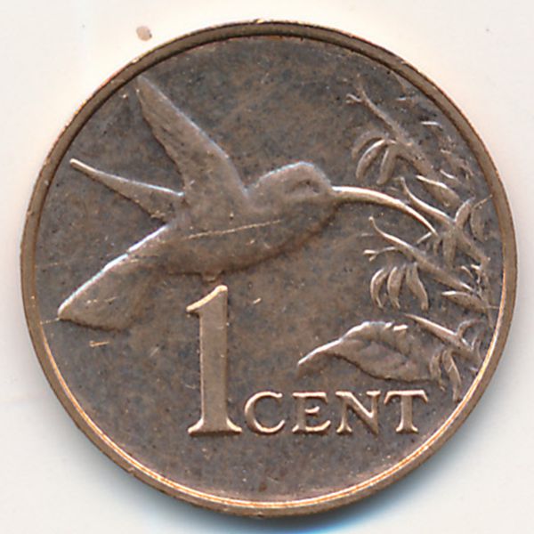 Тринидад и Тобаго, 1 цент (2005 г.)