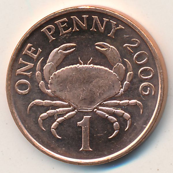 Гернси, 1 пенни (2006 г.)
