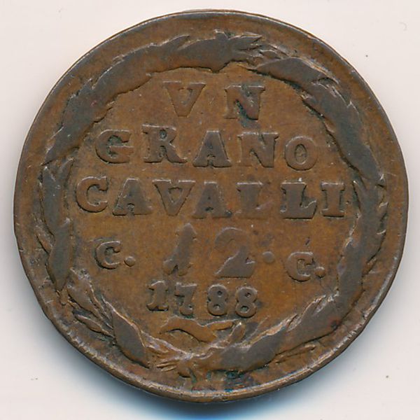 Неаполь, 1 грано (1788 г.)