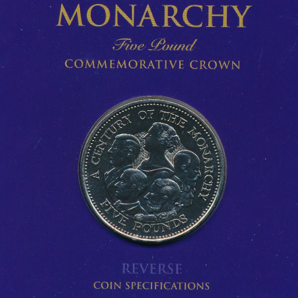 Гернси, 5 фунтов (2000 г.)