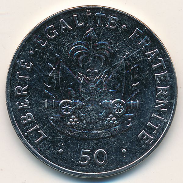 Гаити, 50 сентим (2011 г.)