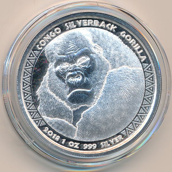 Конго, 5000 франков КФА (2018 г.)