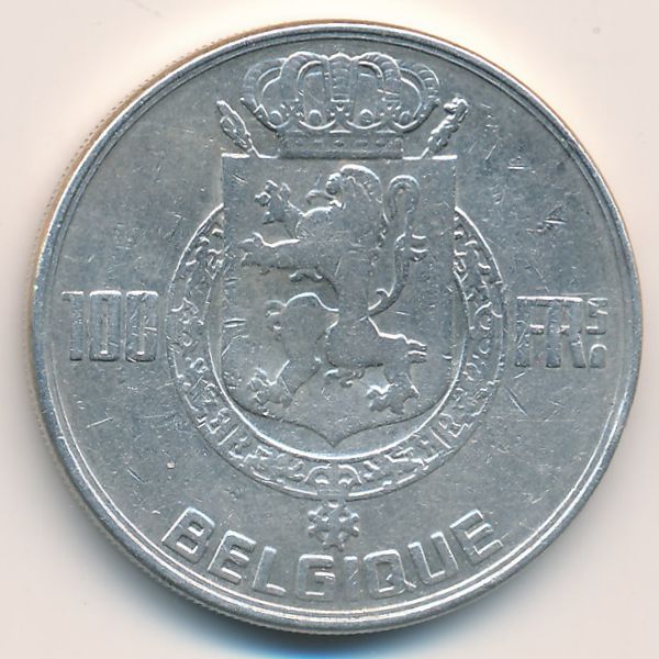 Бельгия, 100 франков (1950 г.)