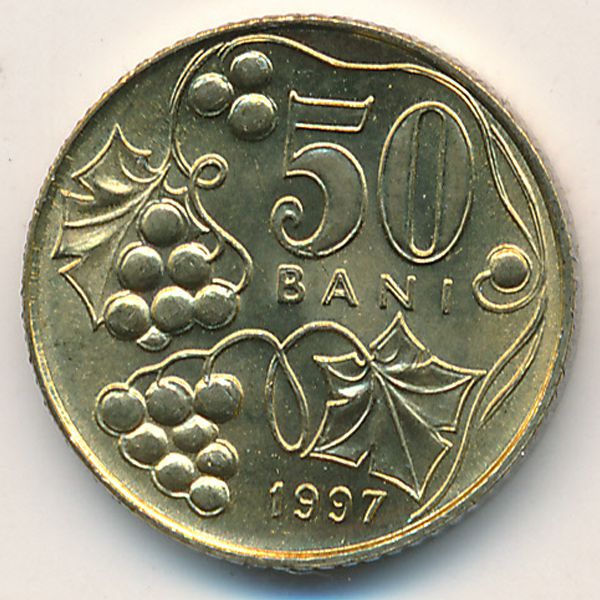 Молдавия, 50 бани (1997 г.)