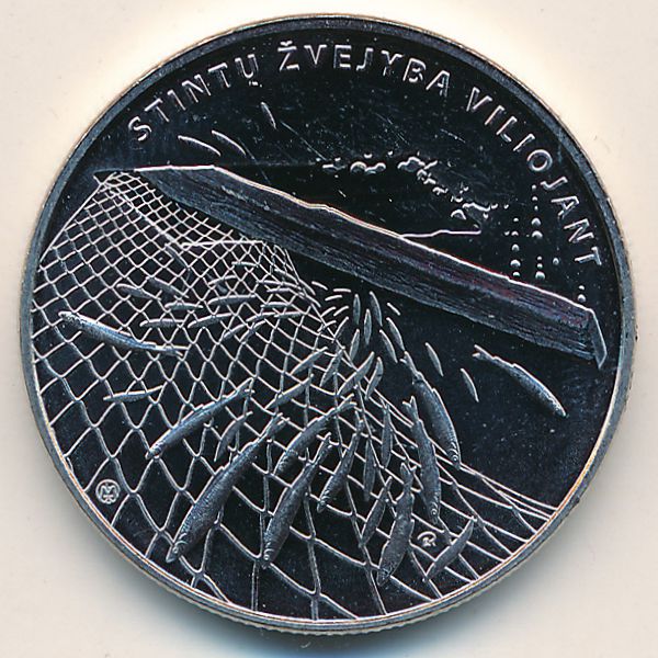 Литва, 1 1/2 евро (2019 г.)