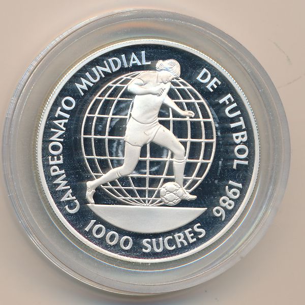Эквадор, 1000 сукре (1986 г.)