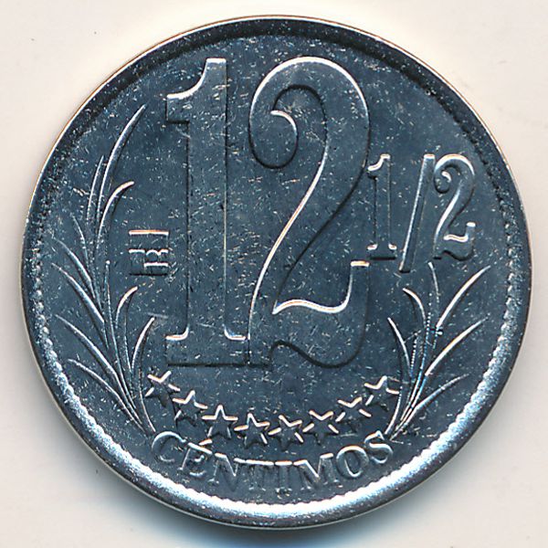 Венесуэла, 12 1/2 сентимо (2007 г.)