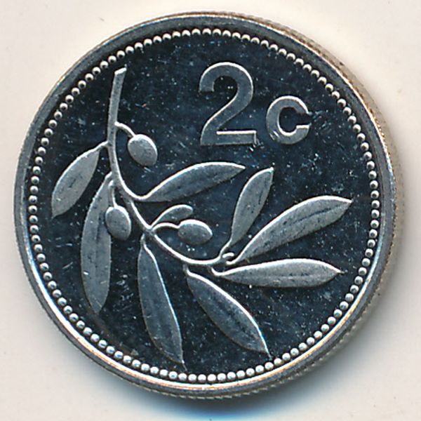 Мальта, 2 цента (2002 г.)