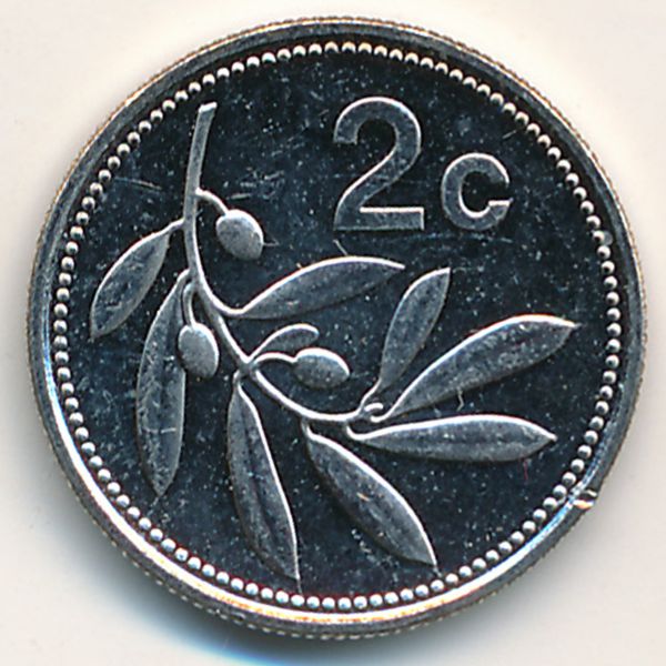 Мальта, 2 цента (2002 г.)