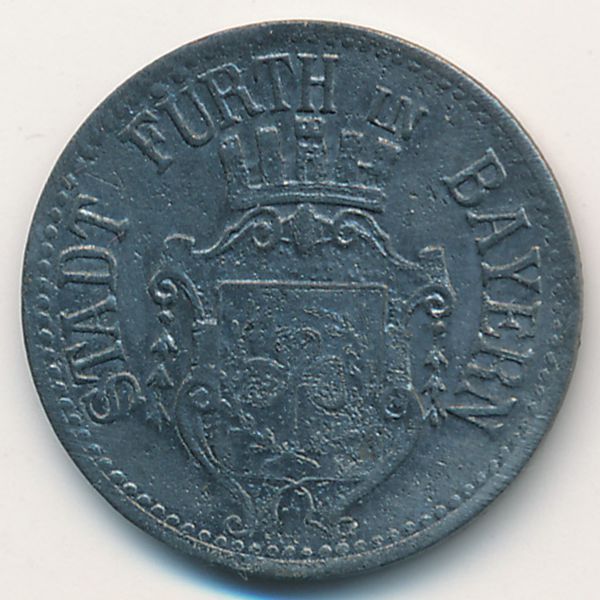 Фурт., 10 пфеннигов (1917 г.)