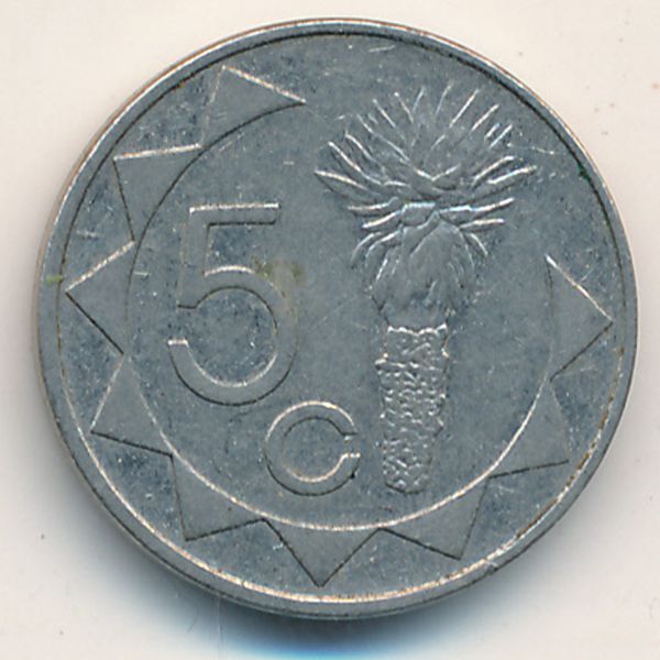 Намибия, 5 центов (1993 г.)