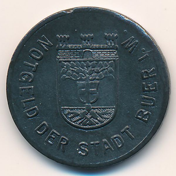 Буер., 10 пфеннигов (1919 г.)