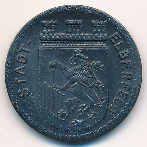 Эльберфельд., 50 пфеннигов (1917 г.)