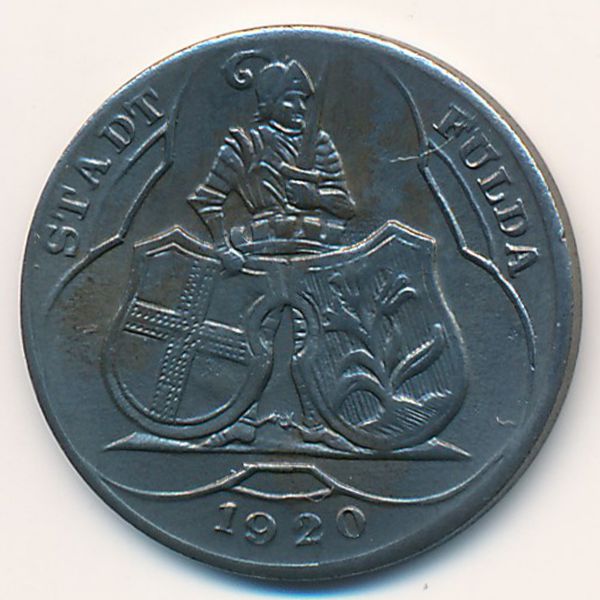 Фульда., 10 пфеннигов (1920 г.)