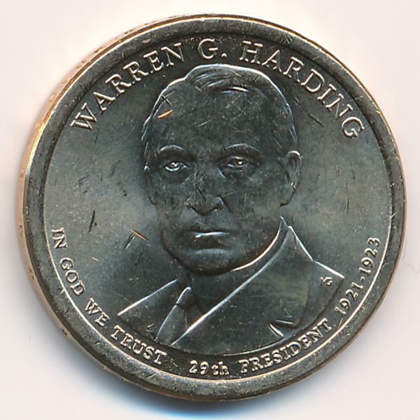 США, 1 доллар (2014 г.)