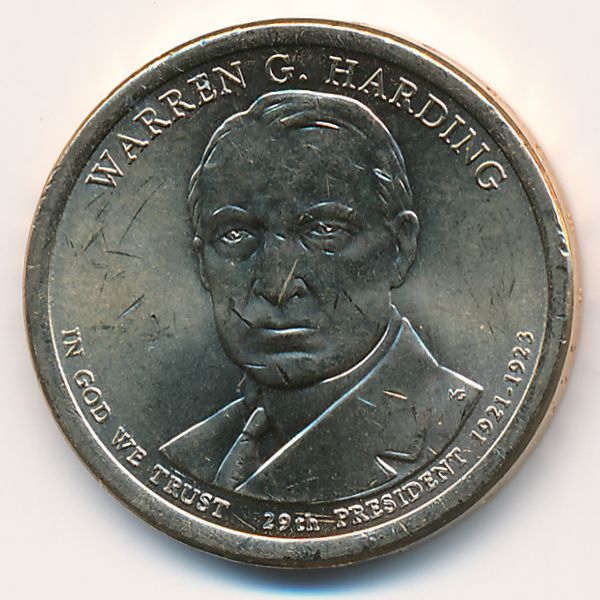 США, 1 доллар (2014 г.)
